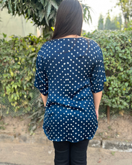 Bandhini Modal silk Shirt