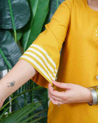 Mustard Solid Coord Set