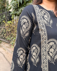 Black Ambi A-line coord set