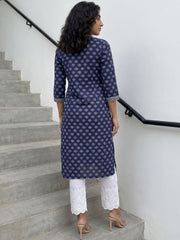 Indigo Buti kurta