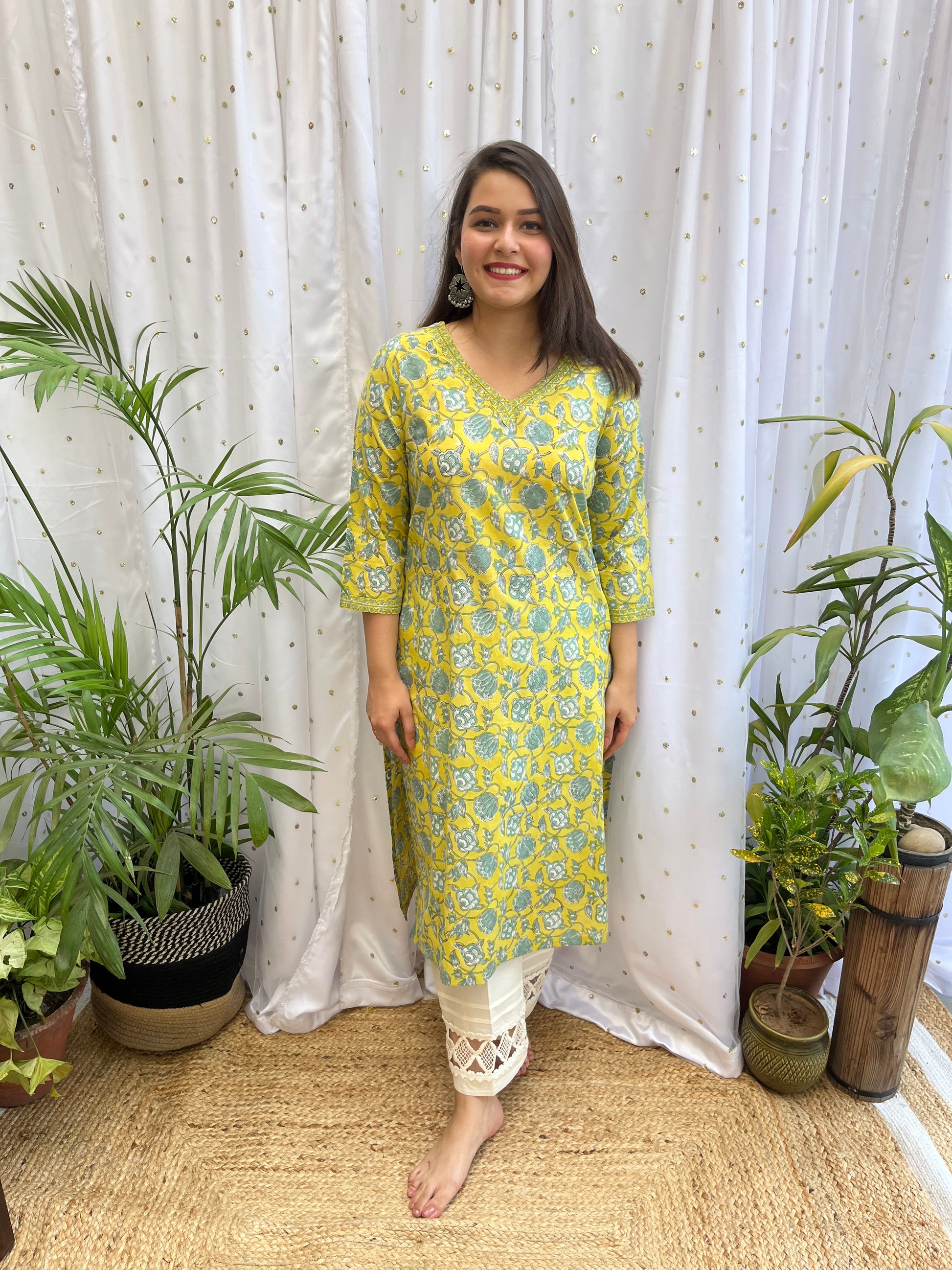 short chikankari kurtis