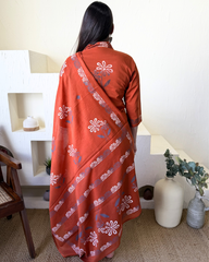 Saffron Block flower suit set