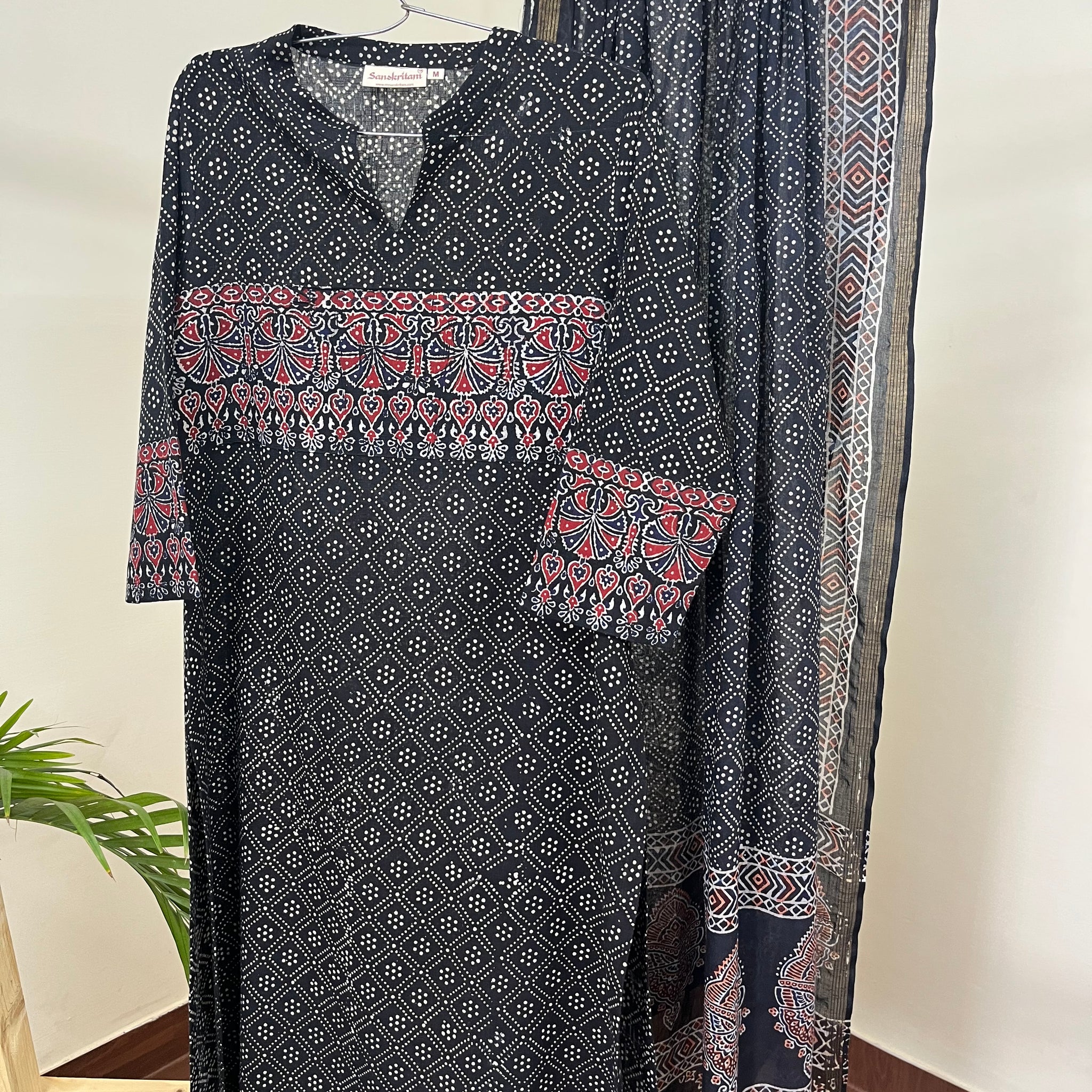 palazzo and short kurti