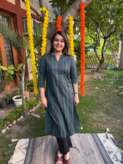 Morphankhi ban neck kurta