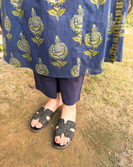 Indigo Buta Full suit set