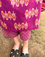 Magenta Rose full suit set