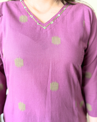 Onion pink south cotton coord set