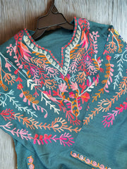 Peacock Phiran style Short kurti