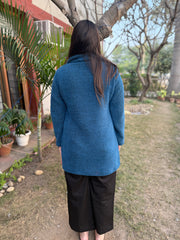 Peacock imported woollen top