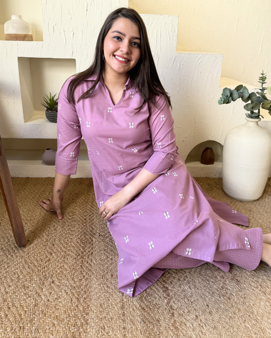 Soft Pink South Cotton Coord Set