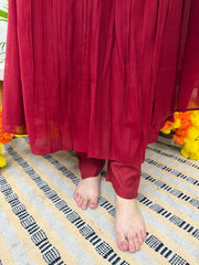 Red karwa special suit set