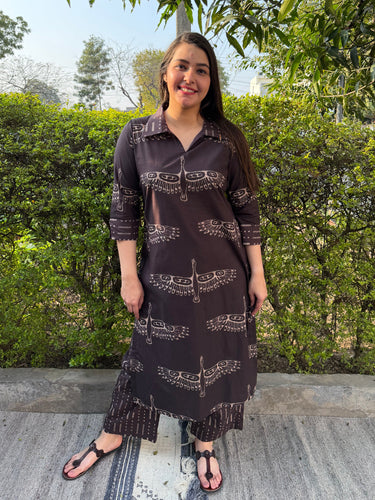 Black Bird Co-ord Set