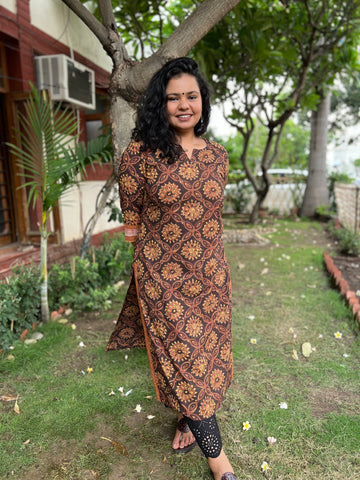 plus size kurta palazzo set