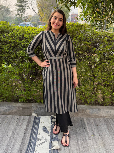 Sutra Stripe Kurta