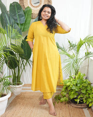 Lemon yellow coord set