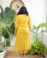 Lemon yellow coord set
