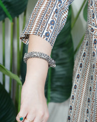 White lines Officewear Kurta