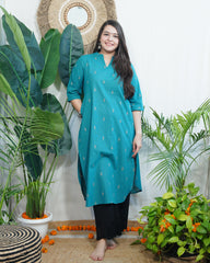 Ferozi south cotton kurta with pocket