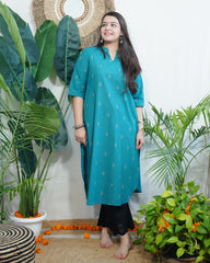 Ferozi south cotton kurta with pocket