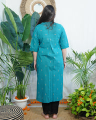 Ferozi south cotton kurta with pocket