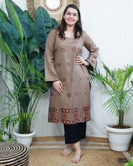 Mouse Kullu Woollen kurta