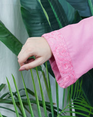 Pink Woollen short kurti