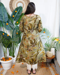 Vrinda floral Aline kurta
