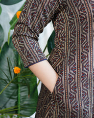 Rekha Aline cotton silk kurta