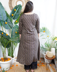 Rekha Aline cotton silk kurta