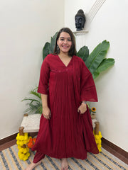 Red karwa special suit set