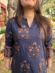 Indigo sangeri big buta kurta