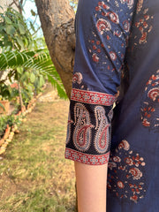 Indigo sangeri big buta kurta
