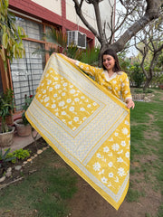 Mustard flower Full suit set