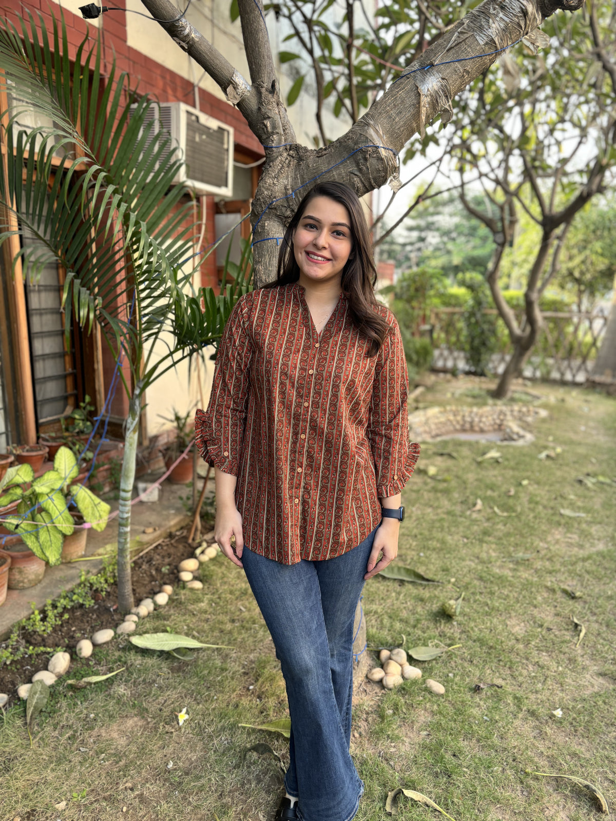 Coca-cola striped shirt