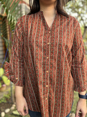 Coca-cola striped shirt