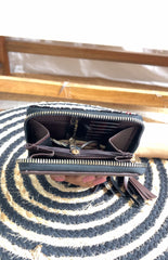 Ajrakh Zip wallet