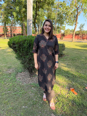 Black Tree Buta Co-ord Set