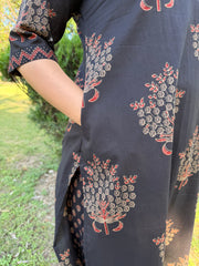Black Tree Buta Co-ord Set