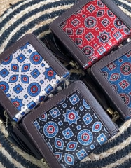 Ajrakh Zip wallet