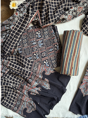 Small elephant Unstitched Suit set