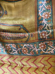 Ajrakh modal Unstitched Kurta duppata set