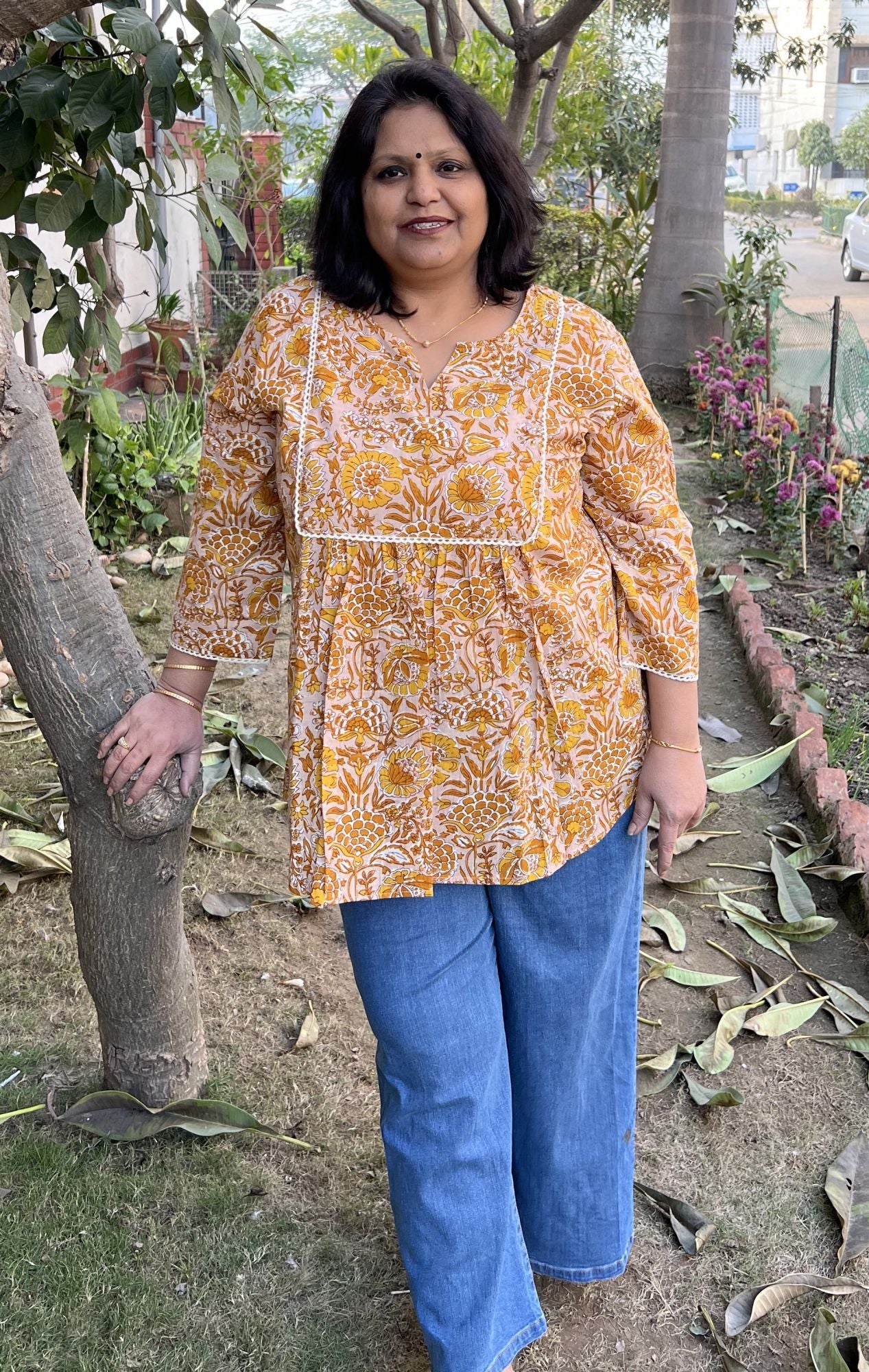 short chikankari kurtis