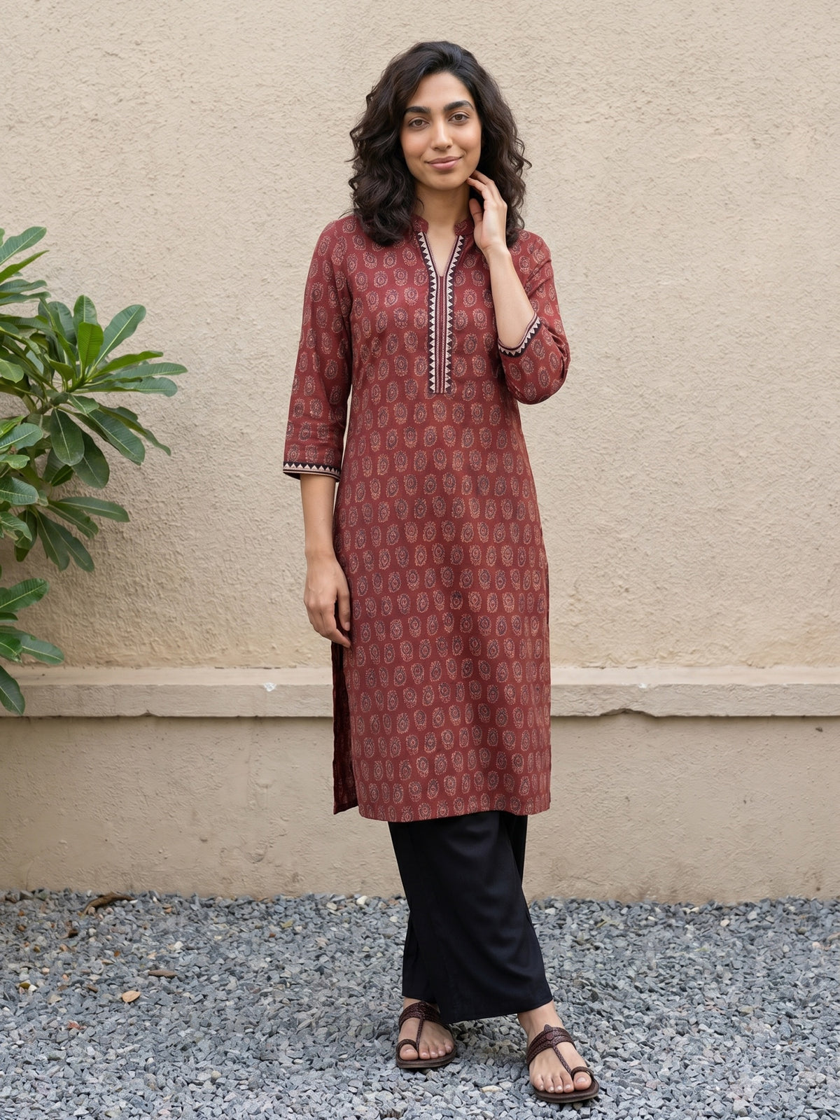 Kasturi Paisley Kurta