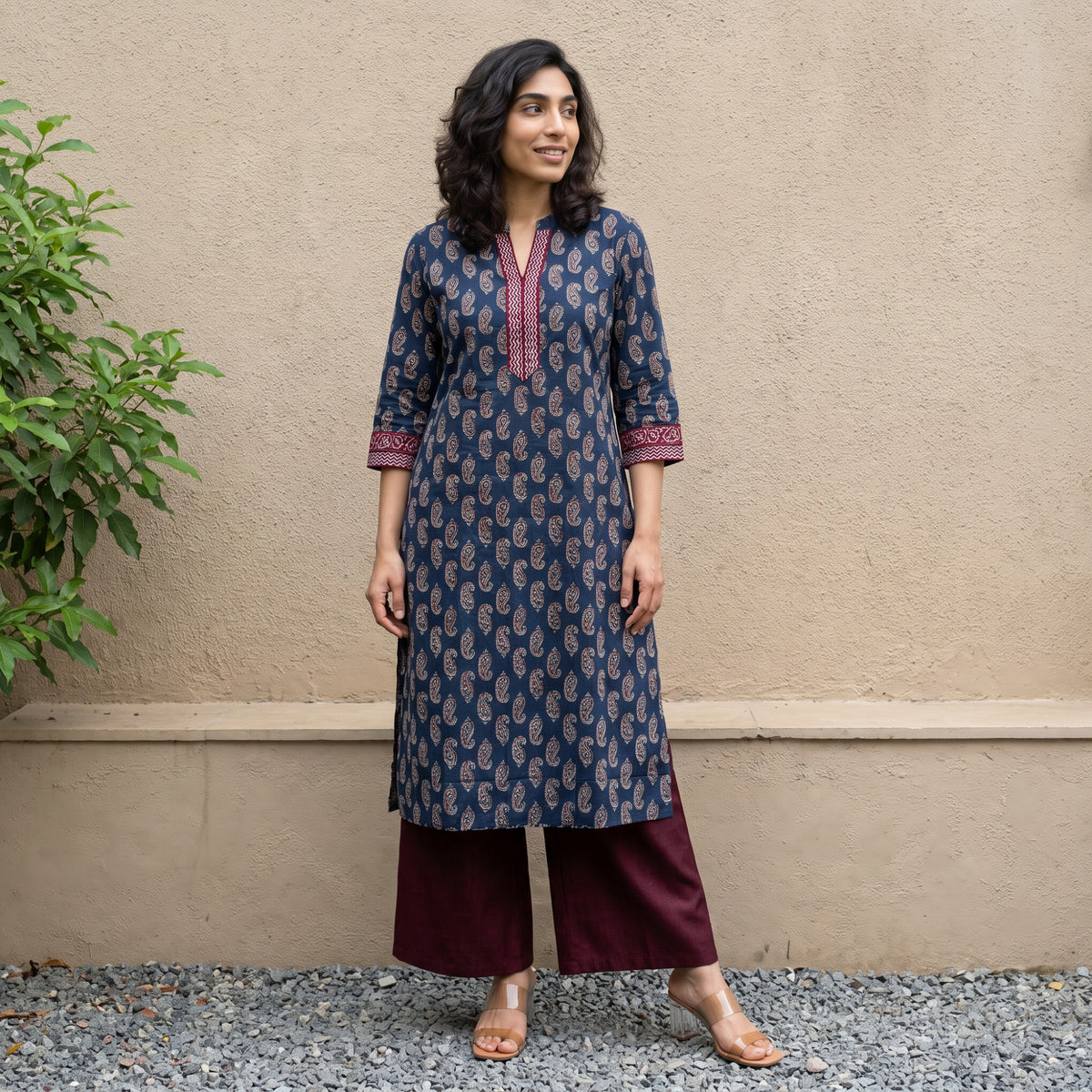 Blue Ambi kurta
