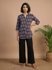 Black Ambi Ajrakh shirt
