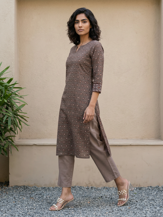 Brown geometric Coord set