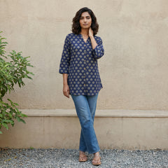 Indigo Buti shirt