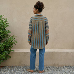 Circle Muslin silk shirt