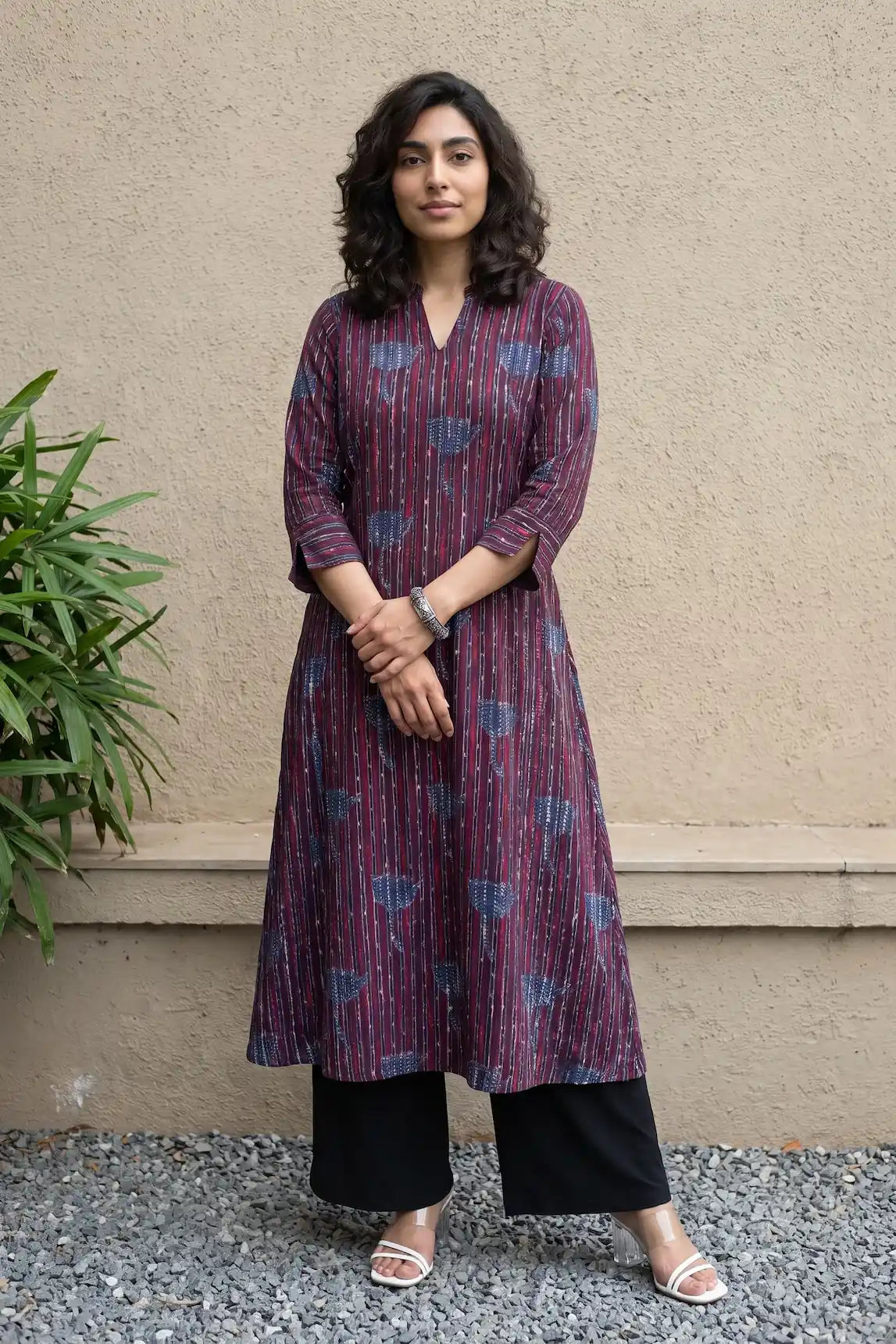 Lotus A-line Kurta