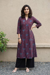 Lotus A-line Kurta